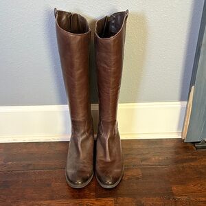 Sam Edelman Brown Heeled Riding Boots